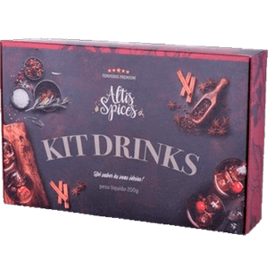 KIT DRINKS ALTIS SPICES C6 ESPECIARIAS CX 200G